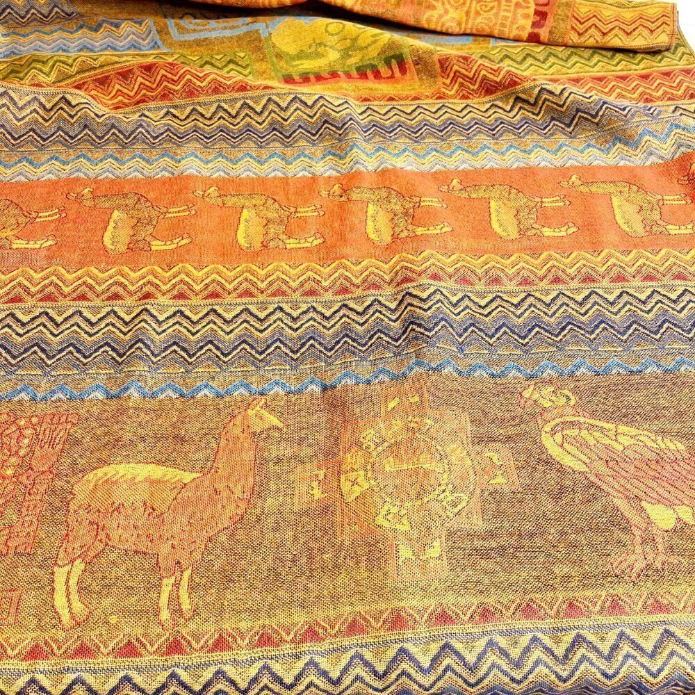 Pashmina | Multi-Color Scarf - Picture 5 of 7